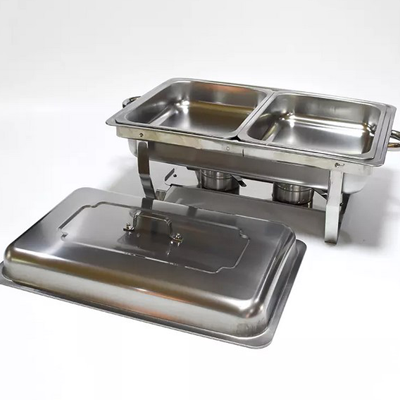 Heavy stainless steel Kitchen chaffing dishes for Dining, Wedding and Parties