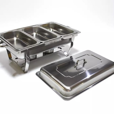 Heavy stainless steel Kitchen chaffing dishes for Dining, Wedding and Parties