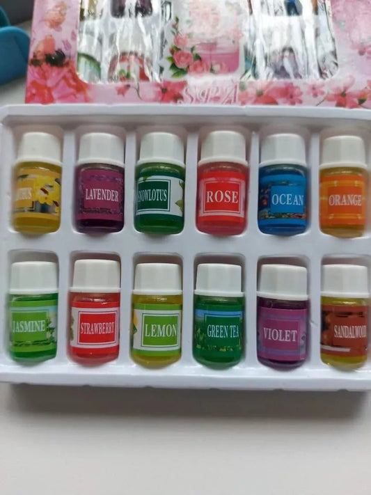 Aromatherapy Diffuser / Humidifier Essential Oil for Indoors - 12 Pack