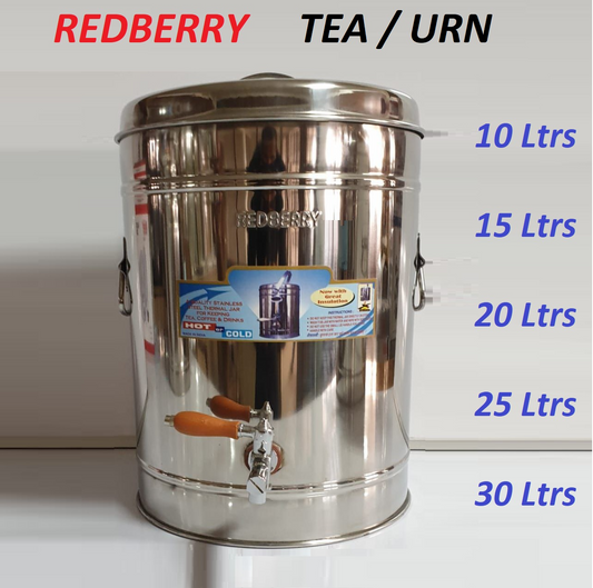 Redberry Premium Stainless Steel Insulated Multifunctional Tea Urn for Tea, Coffee & Hot Water