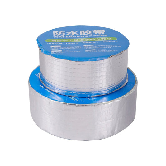 Aluminum Foil Butyl Waterproof Tape Multipair for Roof, Wall, Pipeline & Tank