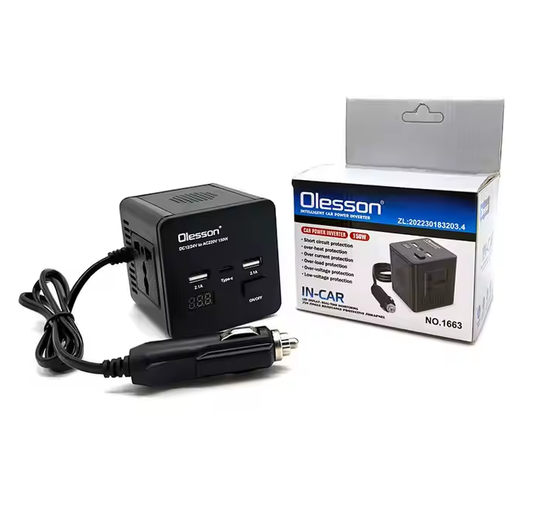 Olesson Car DC to AC Power inverter 150W
