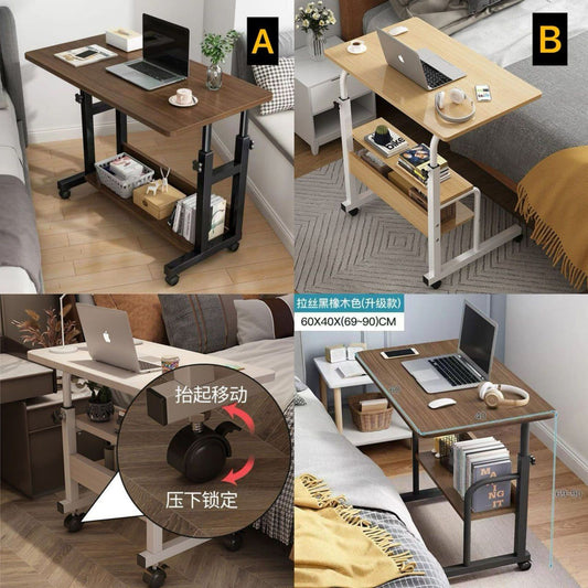 Adjustable & Movable Multipurpose portable bedside Laptop Stand Up / Work Station