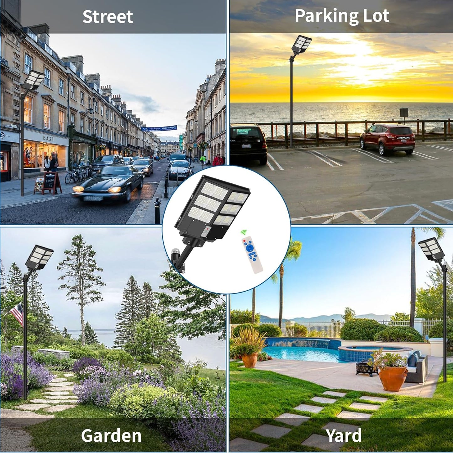 Premium Solar Street Light Security LED Lamp for Outdoor Security