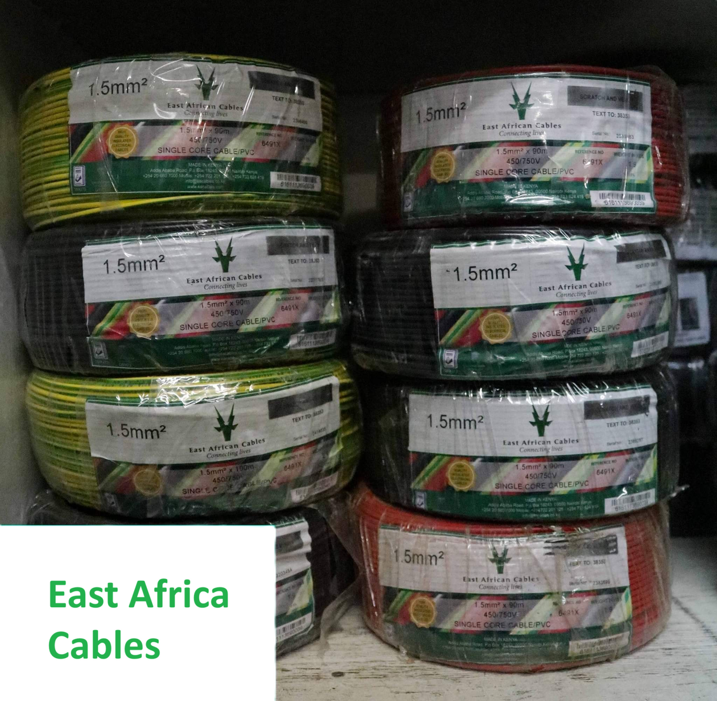 East Africa Cables Single Core Wiring & Electric Cable