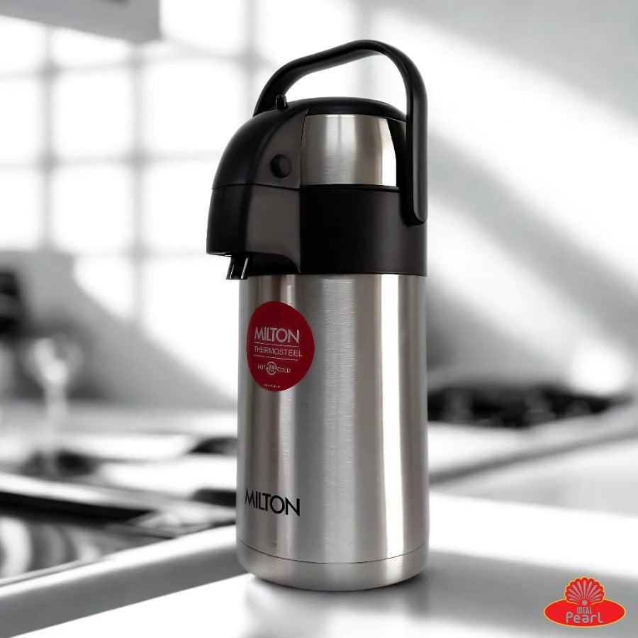 Milton Premium Range of Stainless Steel Airpot Vacuum flask and Dispenser