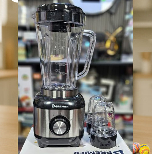 Premier 600 Watts 3 Speed Premier 3-In-1 Juice Blender 1.8 Ltrs Capacity