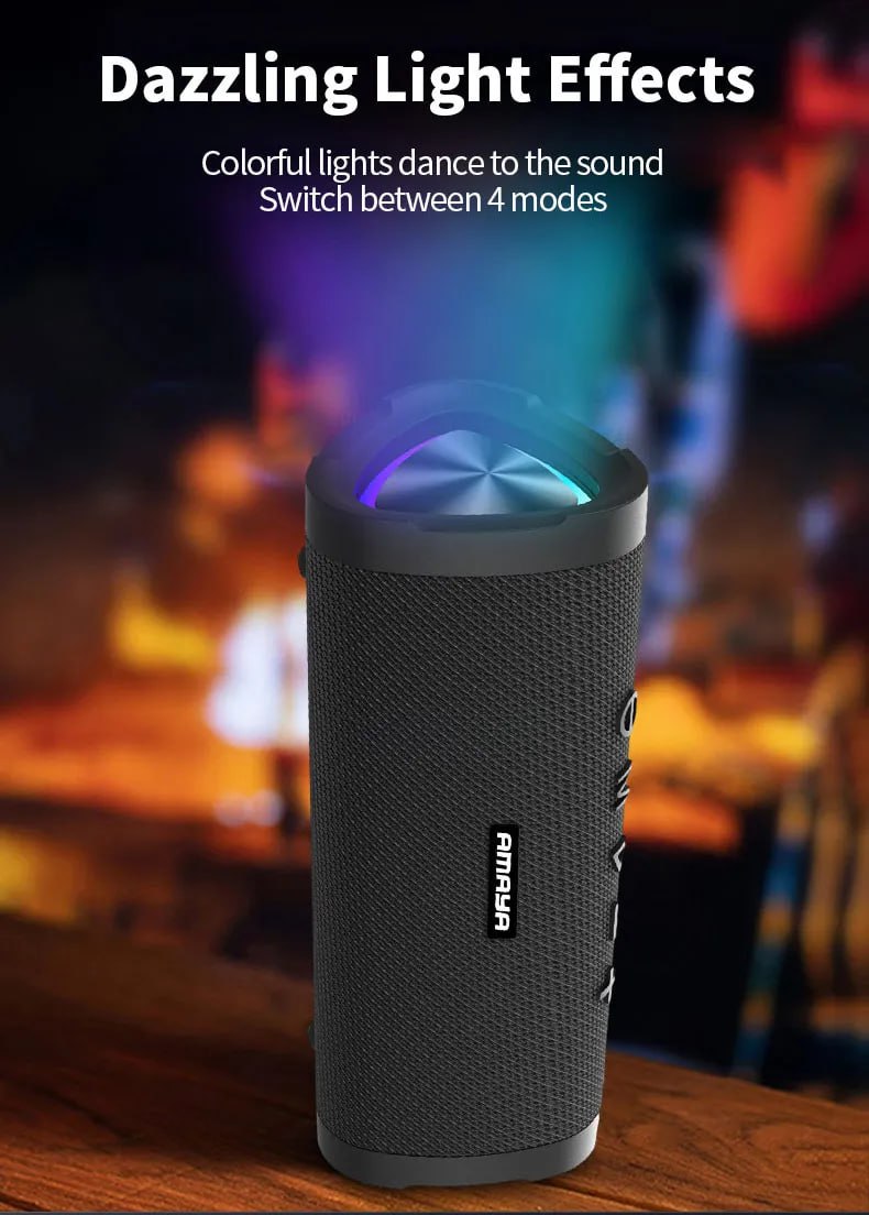 Amaya BD30 Wireless Bluetooth Speaker IPX5 Waterproof