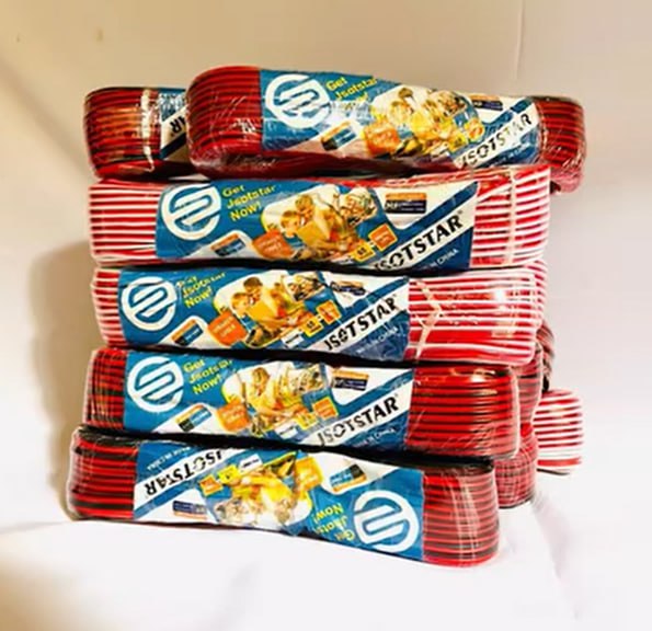 PH200 Phelistar Transparent Speaker Wire Speaker Cable 60Mtrs Roll