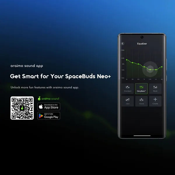 oraimo SpaceBuds Neo+ ANC Spatial Audio True Wireless Earphones