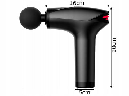 Massage Gun Professional Deep Muscle Massager, 8 Speeds, 5 Heads