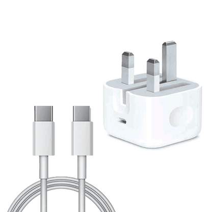 Iphone 15 20W Charger + C to C Cable