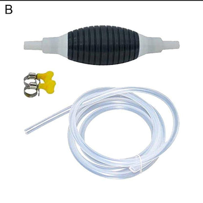 Liquid Transfer Siphon Pump Kit / Hand Fuel Pump Car Oil Tank Sucker Oil Transfer Fuel Pump