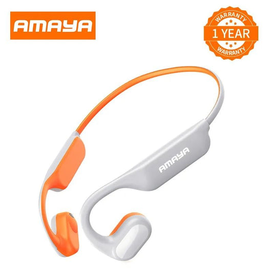 Amaya ASP01 Wireless Sport Bone Conduction Earphones Neckband Headphones Waterproof with Stereo Sound