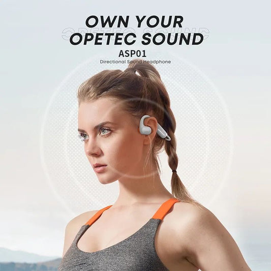 Amaya ASP01 Wireless Sport Bone Conduction Earphones Neckband Headphones Waterproof with Stereo Sound