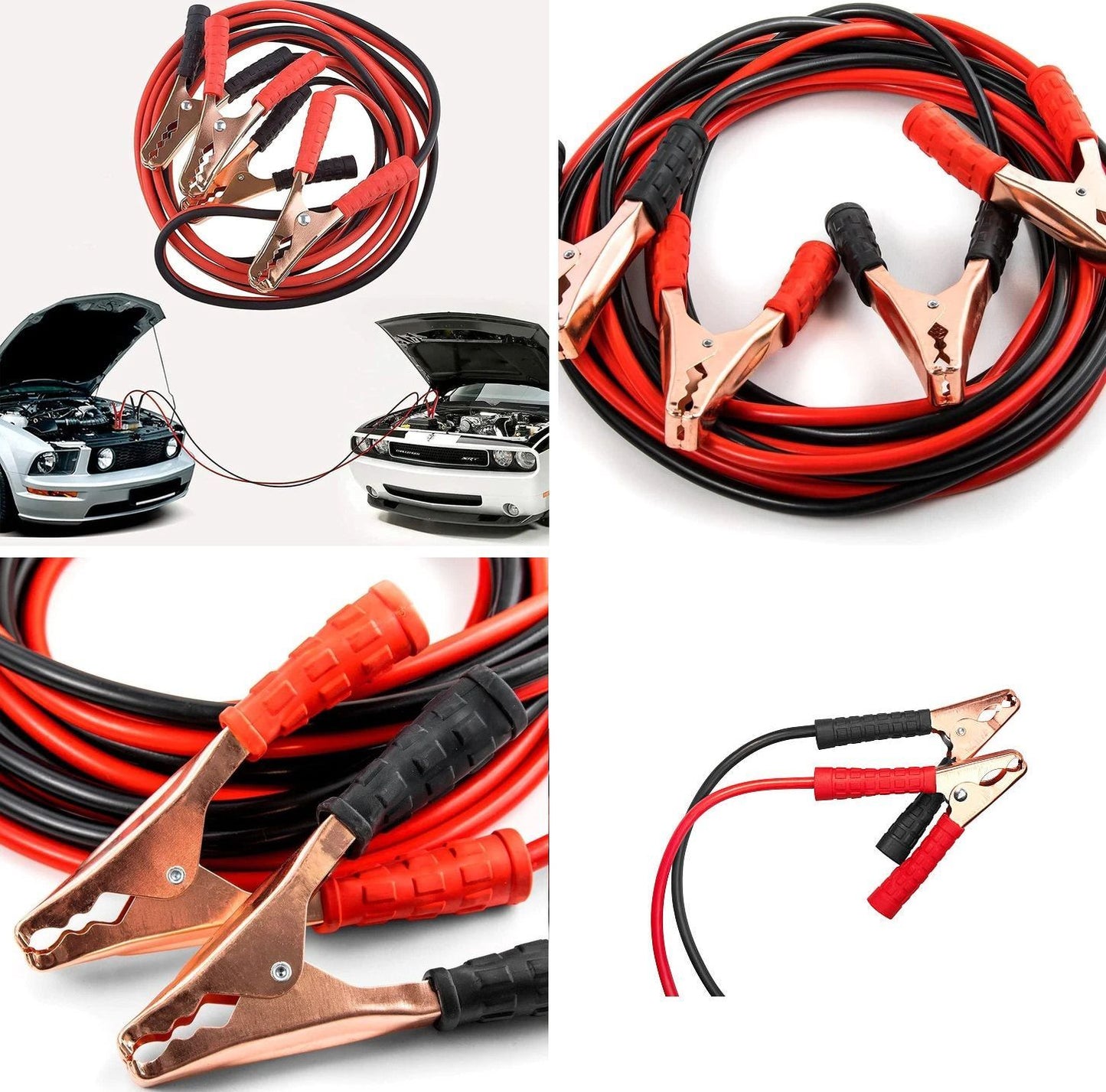 Heavy Duty Quick Connect Car Jumper Cables for All Vehicles