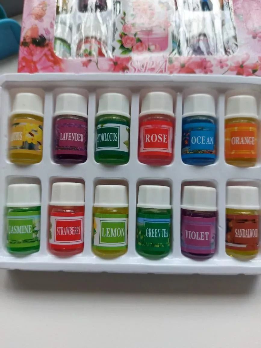 Aromatherapy Diffuser / Humidifier Essential Oil for Indoors - 12 Pack