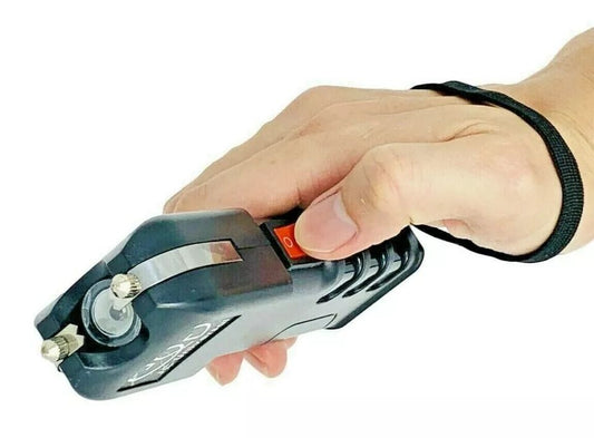 Heavy Duty Rechargeable Stun Gun / Teaser with LED Flashlight for Self Protection