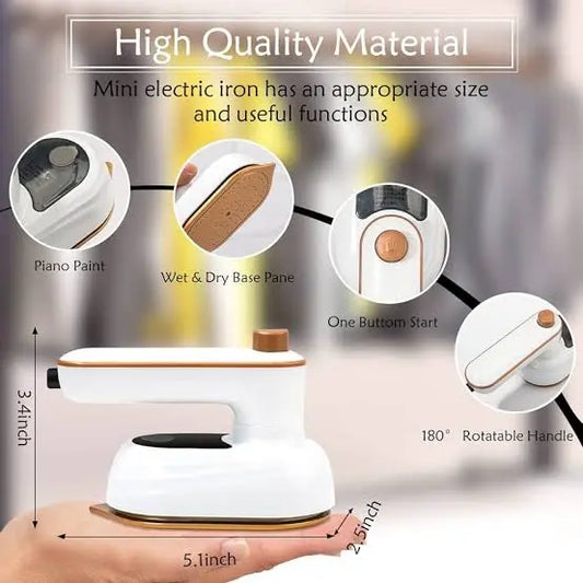 Portable & Folded Mini Steam Garment Steamer / Iron  for Home Travel
