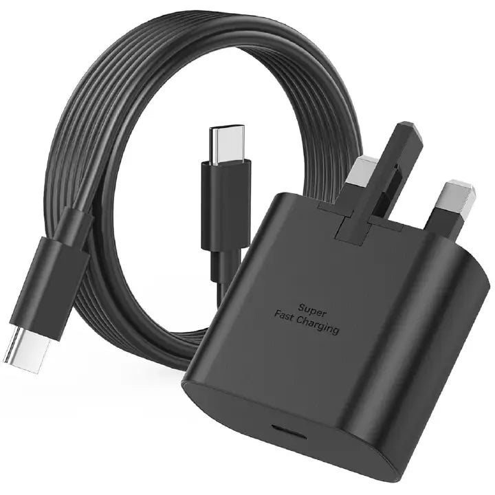 Super Fast Charging Travel Adapter (USB-C to C Data Cable)