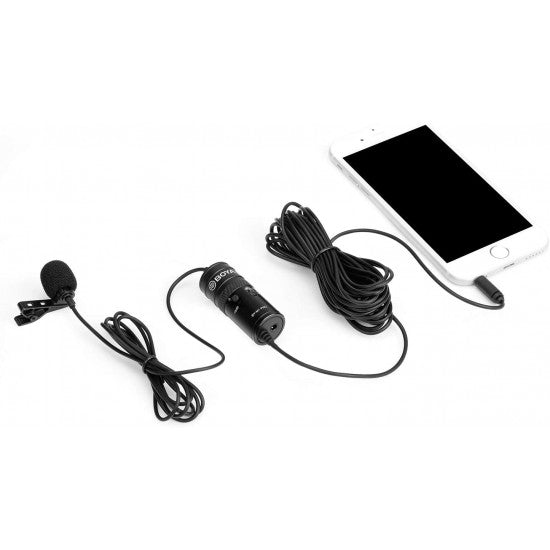 Boya – Omni Directional Lavalier Microphone for Interviews and Public Events