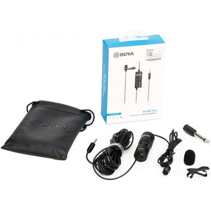 Boya – Omni Directional Lavalier Microphone for Interviews and Public Events