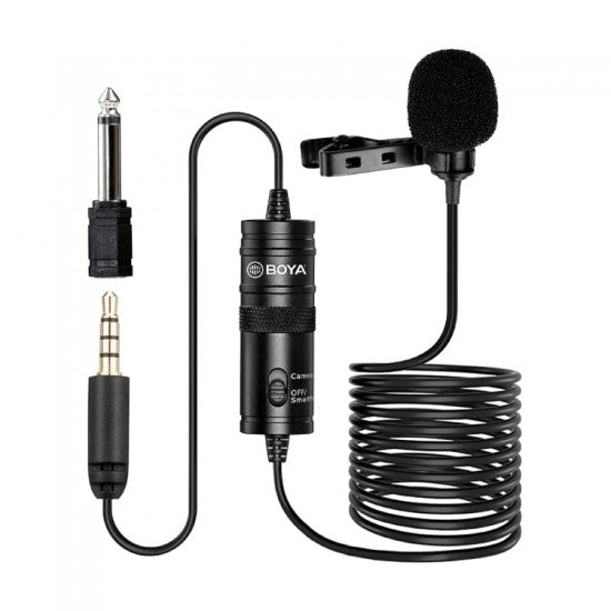 Boya – Omni Directional Lavalier Microphone for Interviews and Public Events