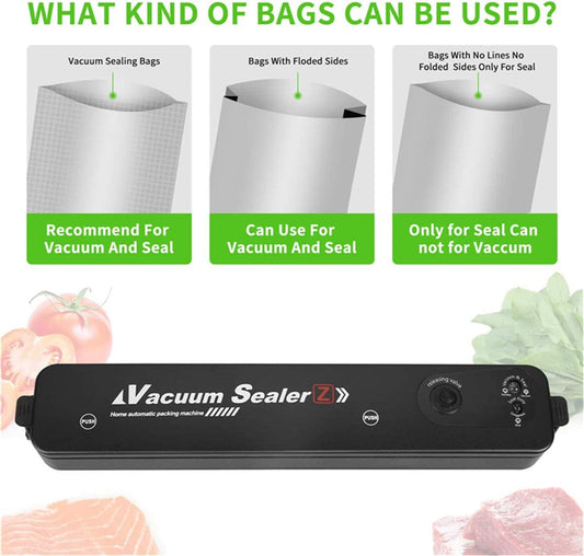 Electric Vacuum packing machine - Can seal Up To 29.5cm Ziplock