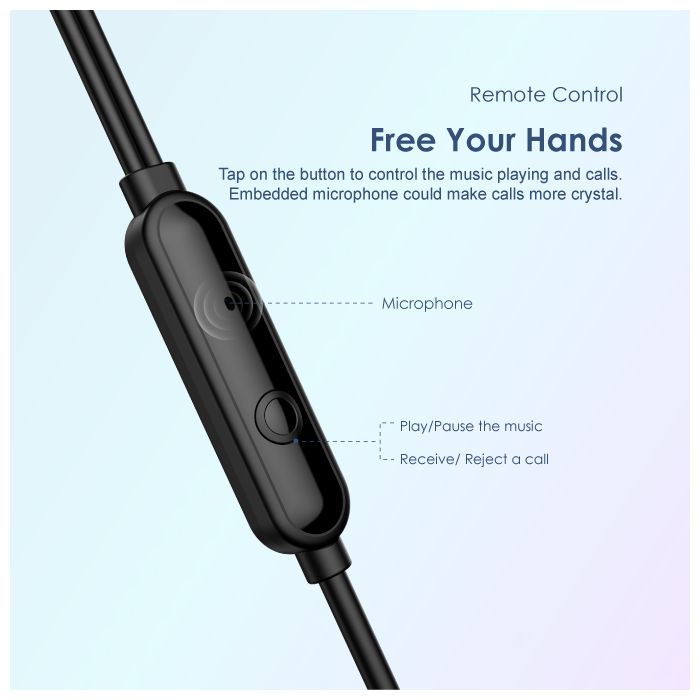 oraimo Conch 2 Stylish Deeper Bass In-ear Earphone