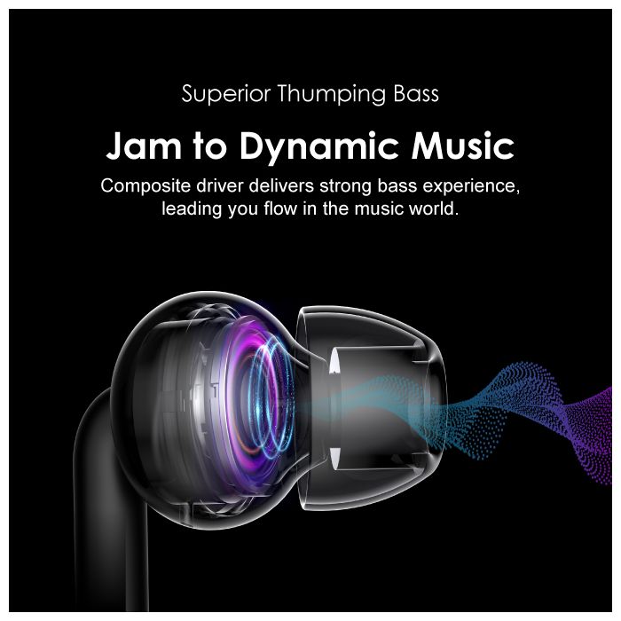 oraimo Conch 2 Stylish Deeper Bass In-ear Earphone