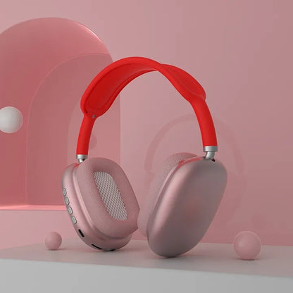 P9 Air Max Wireless Bluetooth Headphones with Noise Reduction and Microphone + Supports TF Card