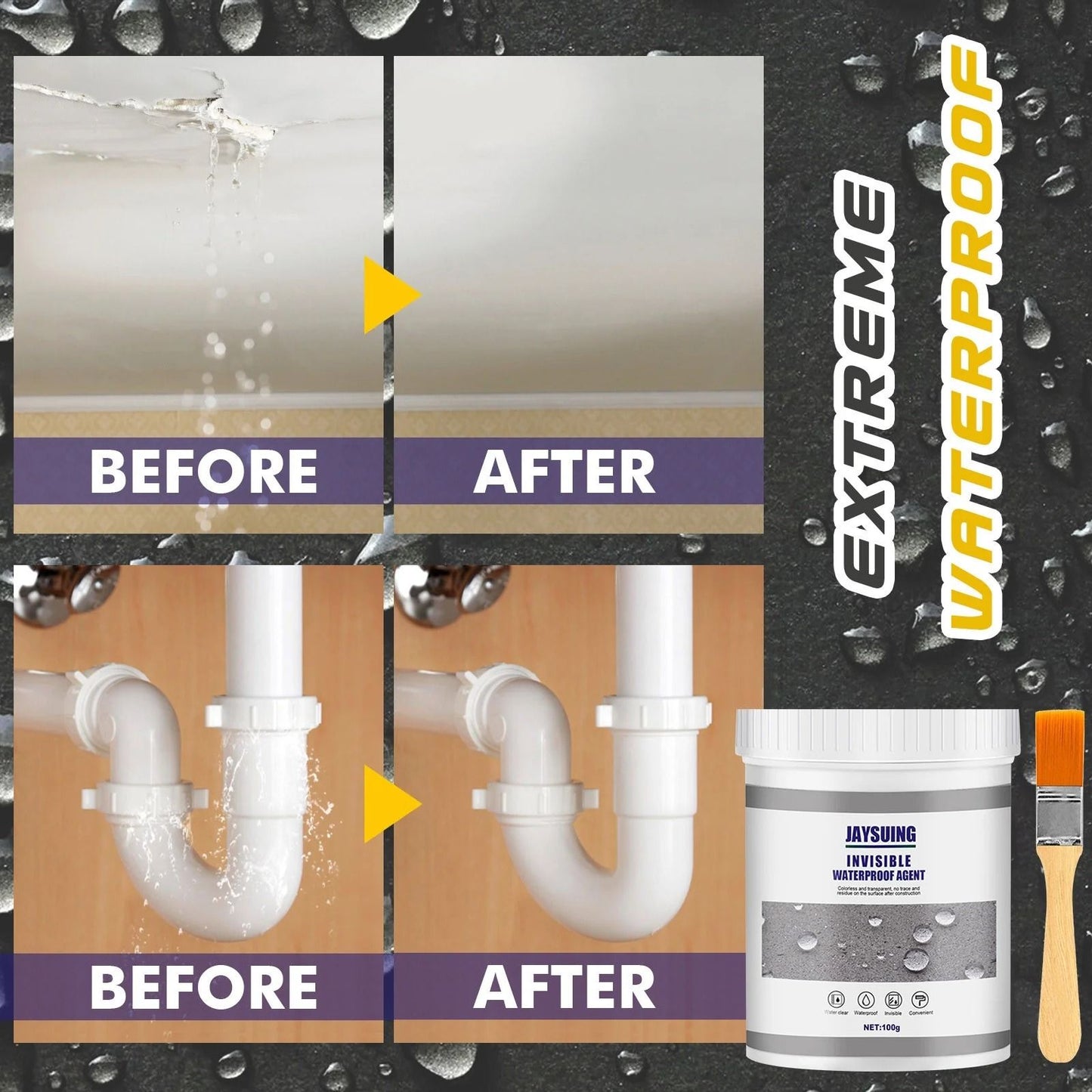 Invisible Waterproof Agent Super Strong Anti-Leakage Insulating Sealant
