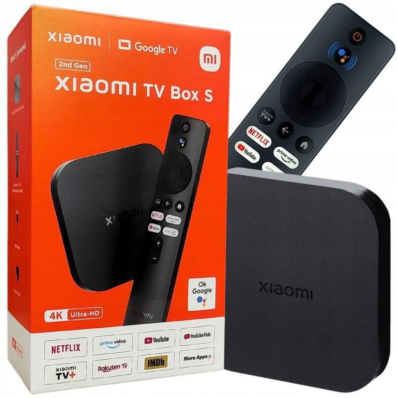 Xiaomi Mi Box S 4K 2nd Gen Android TV Box - New Arrival