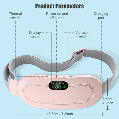 Menstrual Heating Pad Massager Cramp and Pain Relief Massager | Backpain and Stomach Pain For Women and Girl
