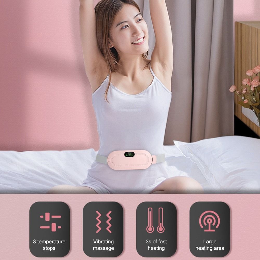 Menstrual Heating Pad Massager Cramp and Pain Relief Massager | Backpain and Stomach Pain For Women and Girl