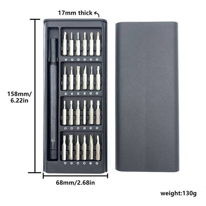 24 in 1 Precision Screwdriver Kit Magnetic Set for Phone & Electronics Repair