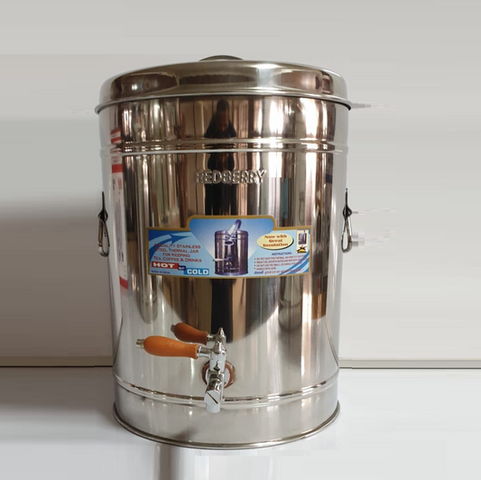 Redberry Premium Stainless Steel Insulated Multifunctional Tea Urn for Tea, Coffee & Hot Water