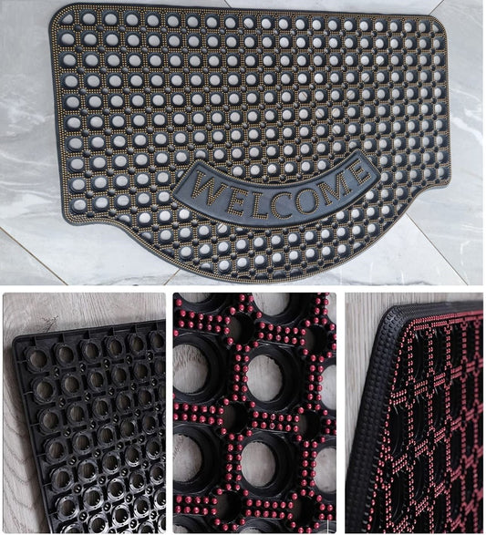Doorway Muddy Entry Door Rubber Non-Slip Foot mat