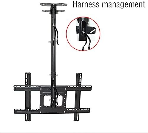 Adjustable Tilting TV Ceiling Mount, Fits Most 32-70 inch TVs, Mount On Vaulted Ceilings