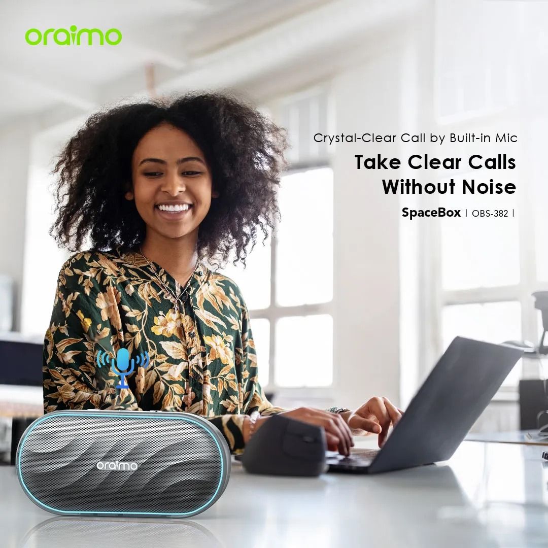 oraimo SpaceBox 8W FM Wireless n Bluetooth Speaker