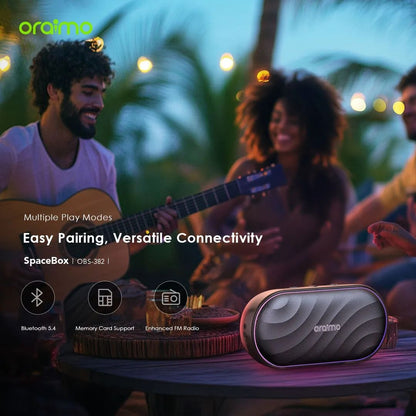 oraimo SpaceBox 8W FM Wireless n Bluetooth Speaker