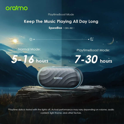 oraimo SpaceBox 8W FM Wireless n Bluetooth Speaker