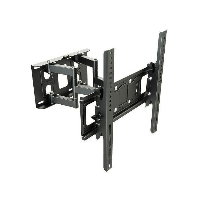 Double Arm Wall Bracket Full Motion Swivel Heavy Duty TV Wall Mount Bracket Supports 32″ to 85″ TVs
