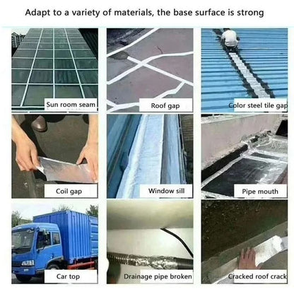 Aluminum Foil Butyl Waterproof Tape Multipair for Roof, Wall, Pipeline & Tank