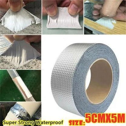 Aluminum Foil Butyl Waterproof Tape Multipair for Roof, Wall, Pipeline & Tank