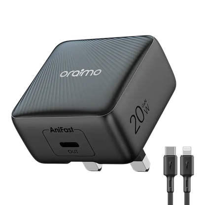 oraimo PowerCube 20 Chic 20W GaN Wall Charger Kit