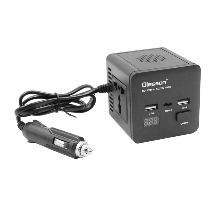Olesson Car DC to AC Power inverter 150W