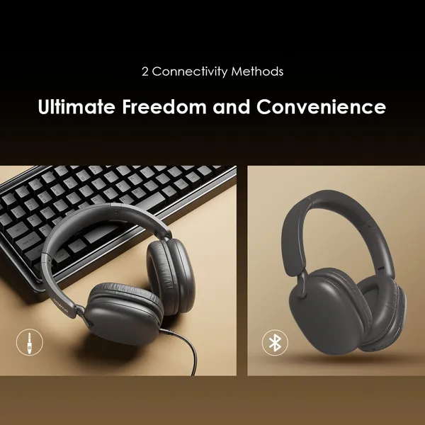 oraimo BoomPop Lite ENC Over-Ear Wireless Headphones