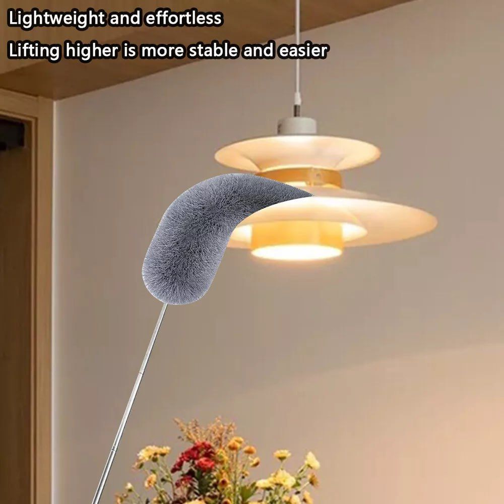 Microfiber Duster Extra Long Telescopic Pole Scratch Cleaner