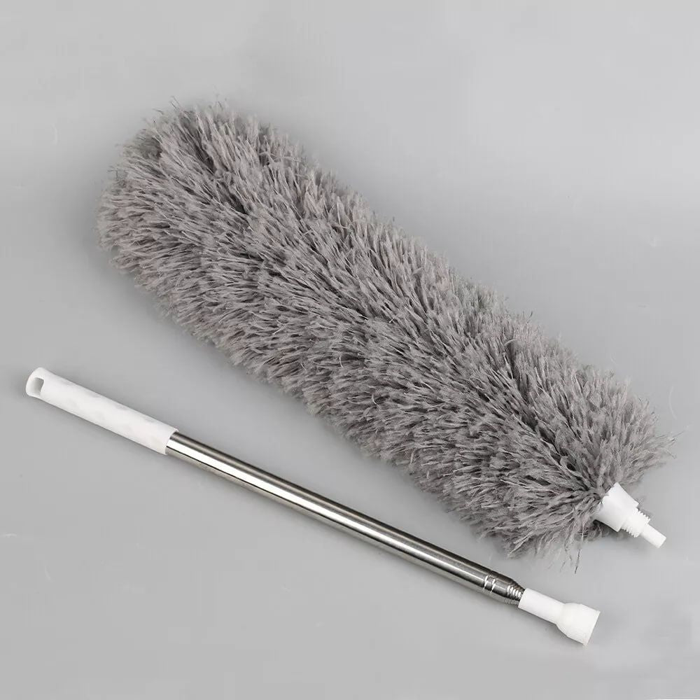 Microfiber Duster Extra Long Telescopic Pole Scratch Cleaner